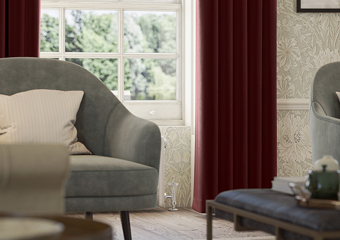 Ultra Luxe Velvet, Merlot - Made to Measure Curtains - Image 5